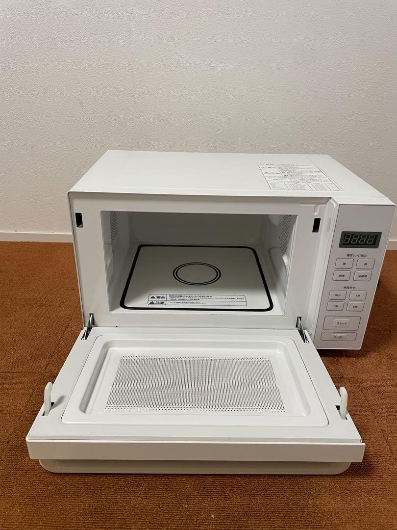 美品 無印良品 2019年製 電子レンジ MJ-SER18A
