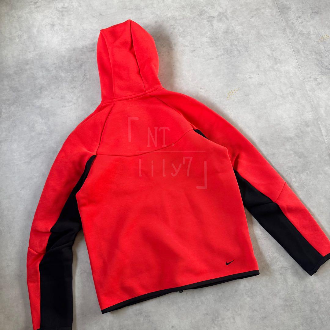 NIKE テックフリース 上下 ジョガーパンツ パーカー レッド 赤Mブラック 711EdER7AaL._UY1000_.jpg