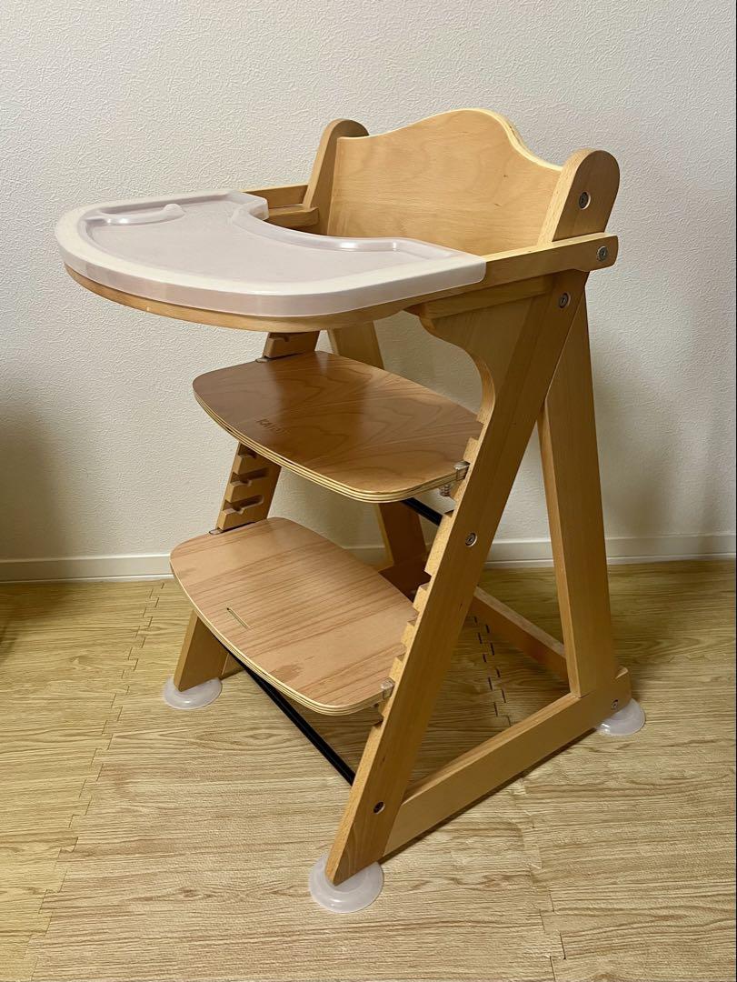 美品　katoji カトージ プレミアムベビーチェアmamy