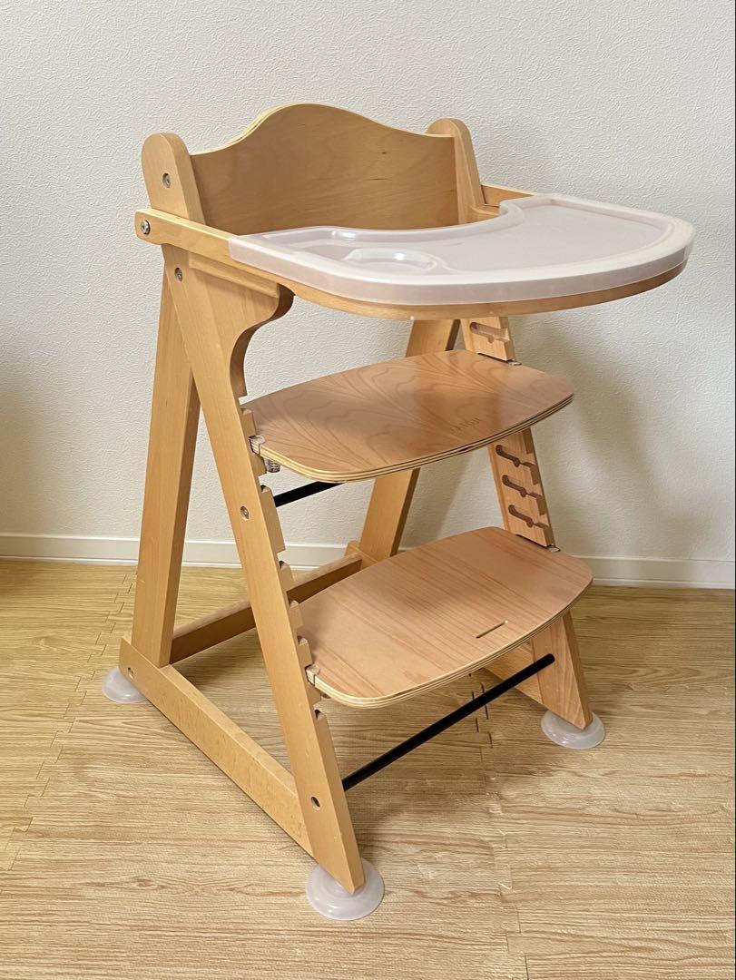 美品　katoji カトージ プレミアムベビーチェアmamy