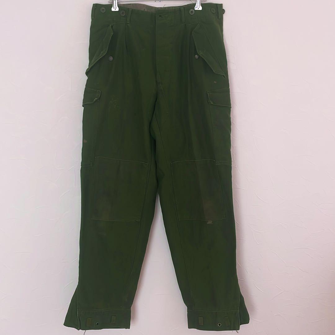 菅田将暉　着用　m59 60s70sスウェーデン軍　ミリタリーカーゴパンツ