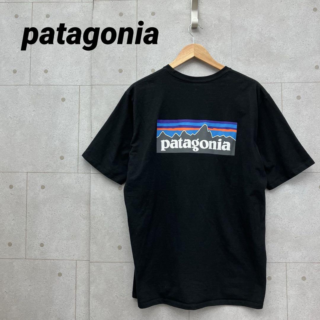 patagonia パタゴニア Tシャツ プリント ブラック XLサイズ
