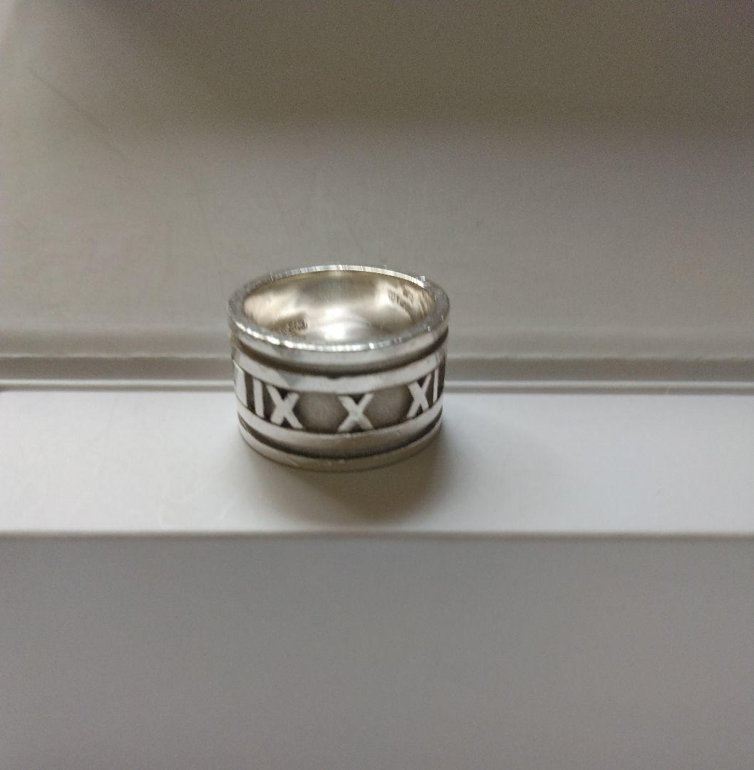 Tiffany & Co.　アトラスワイドリング　シルバー925