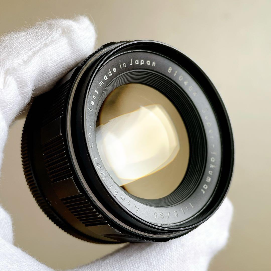 PENTAX Super-Takumar 55mm f1.8 分解清掃済み