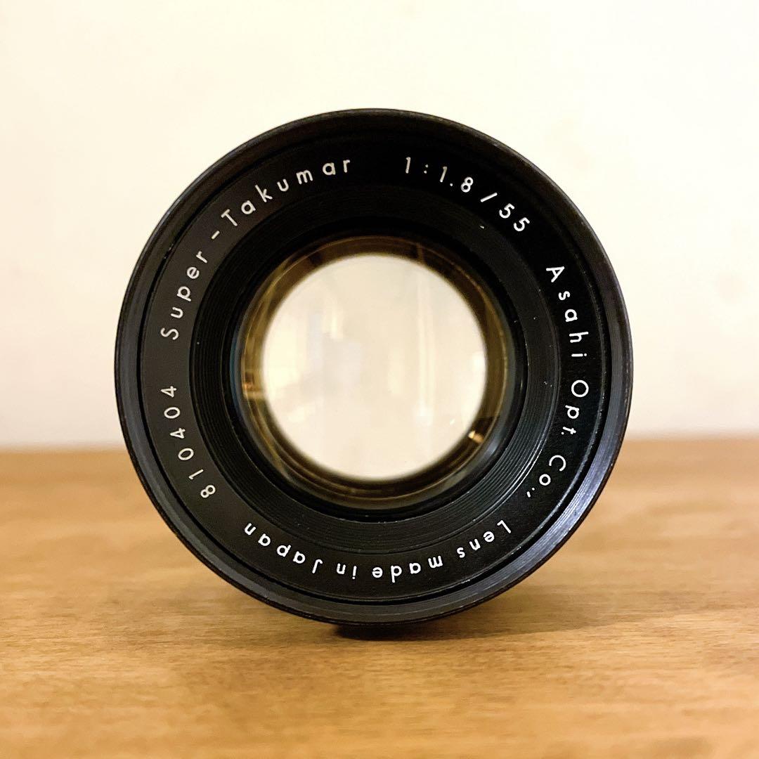 PENTAX Super-Takumar 55mm f1.8 分解清掃済み