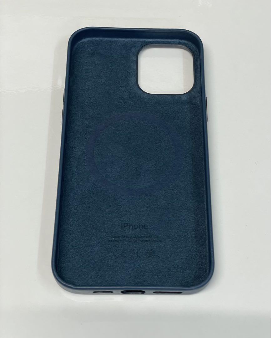 アップル純正品　iPhone12Pro MAX 純正レザーケース
