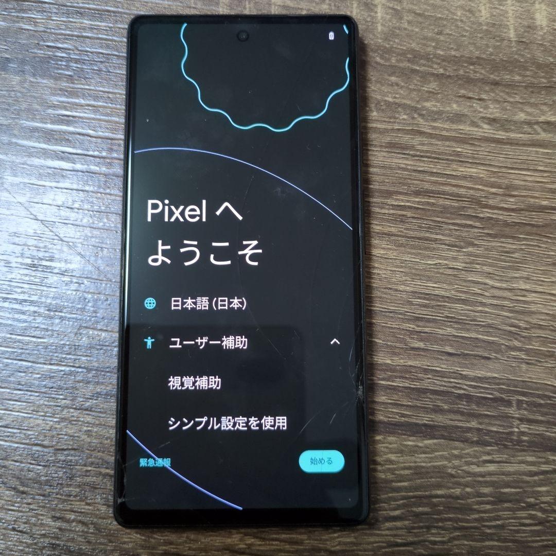 Google Pixel 6a ミントグリーン 本体傷や汚れあり