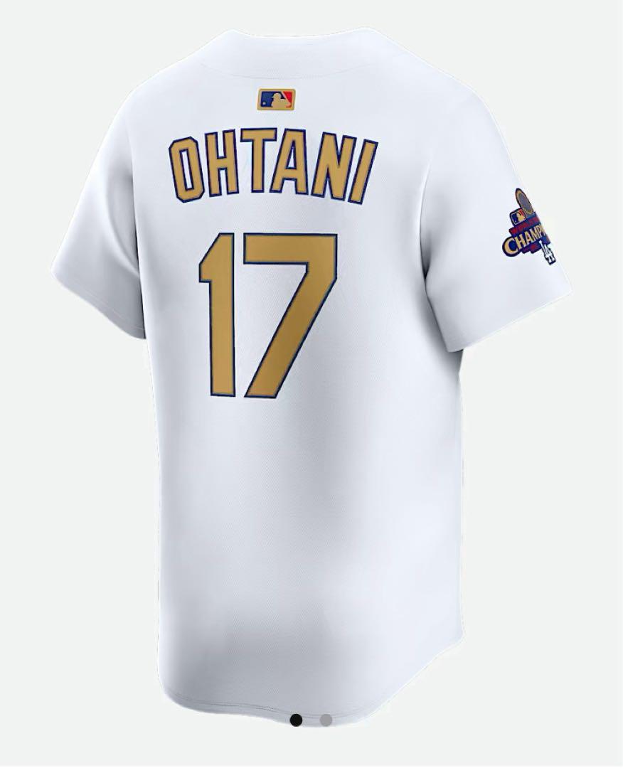 NIKEドジャース 大谷翔平 ワールドシリーズ優勝記念 ゴールドユニフォーム