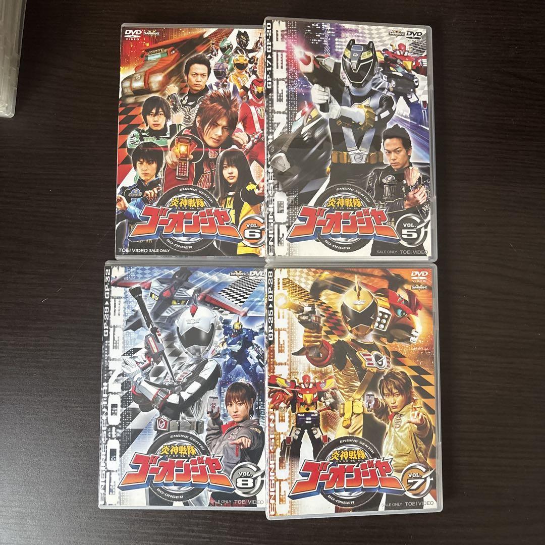炎神戦隊ゴーオンジャー dvd 全巻セット