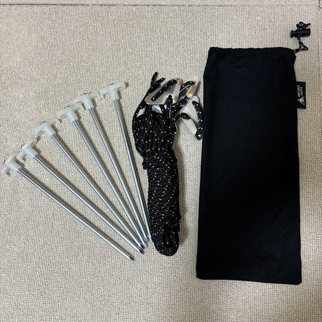 OneTigris SOLO HOMESTEA専用 ポリコットンTC前幕ブラック