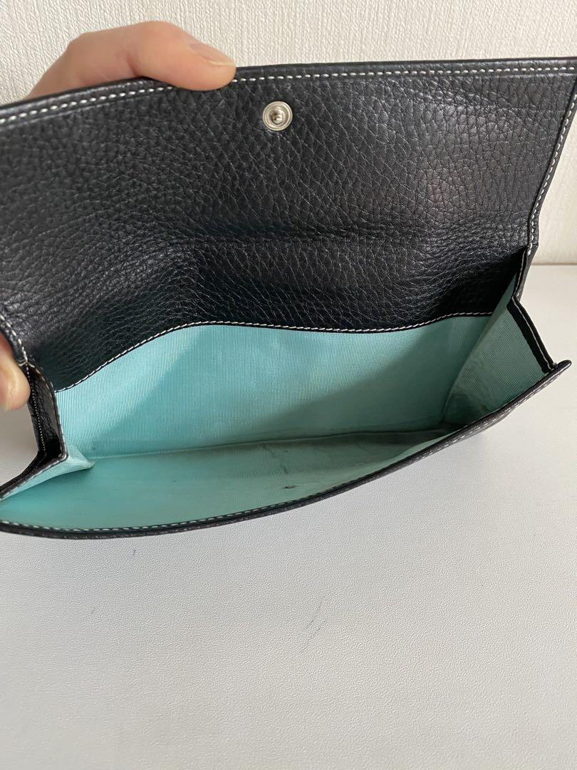 ティファニー Tiffany & Co. 二つ折り財布 ブラック