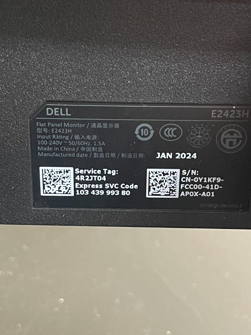 DELL E2423H 24型 ディスプレイ 本体 2024年製