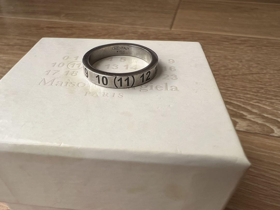 アクセサリー Maison Margiela Number Ring silver 925