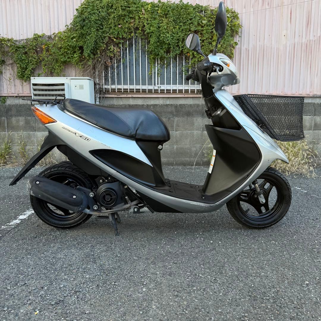スズキ アドレスV50 シルバー 実働 動画あり 大阪 スズキ アドレスV50 シルバー 実働 動画あり 大阪