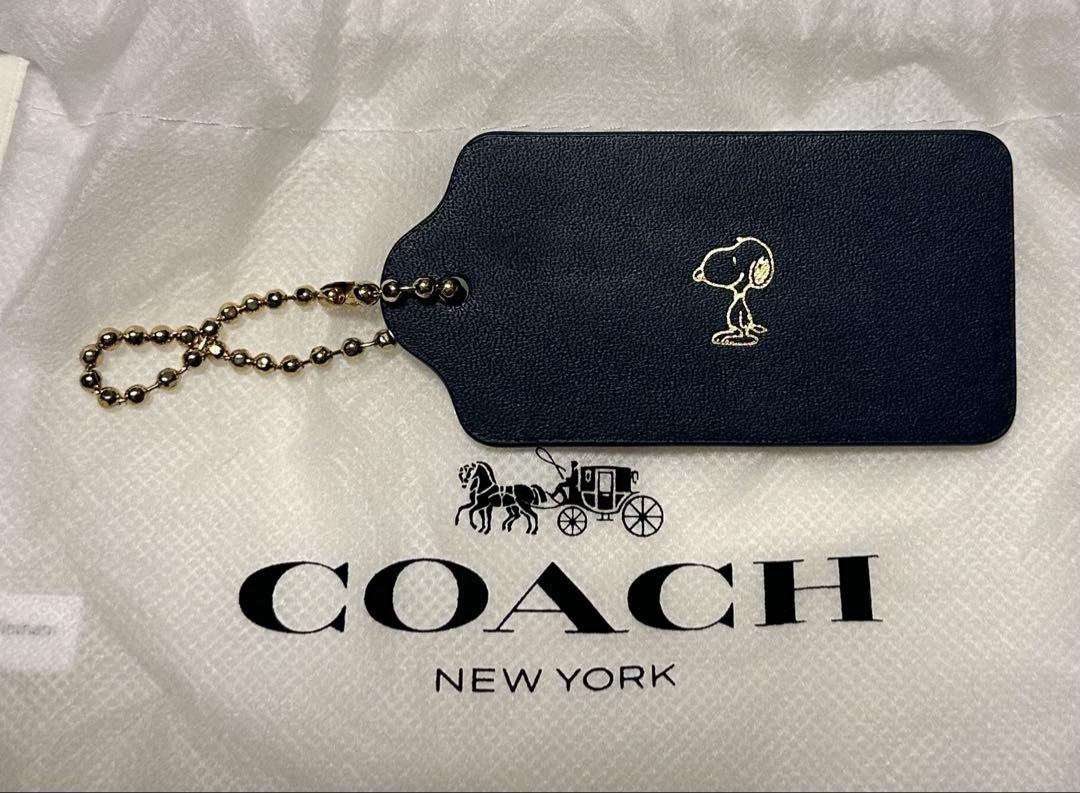 COACH コーチ 5511 スヌーピーコラボ シグネチャーリュック+チャーム