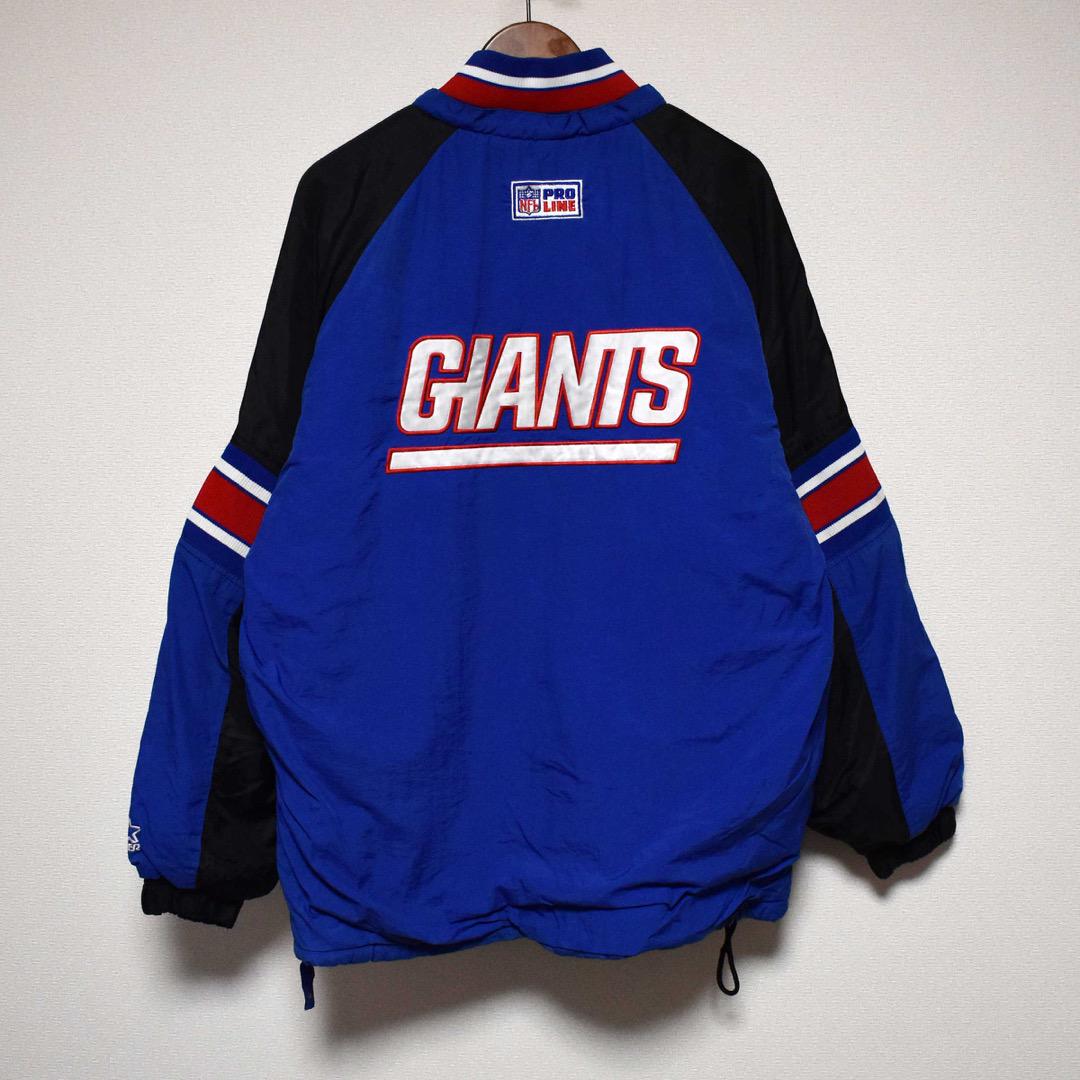 サンフラン STARTER SFジャイアンツ 中綿入りナイロンプルオーバー 0SHxs-m71012777083 90s NFL ルカリ