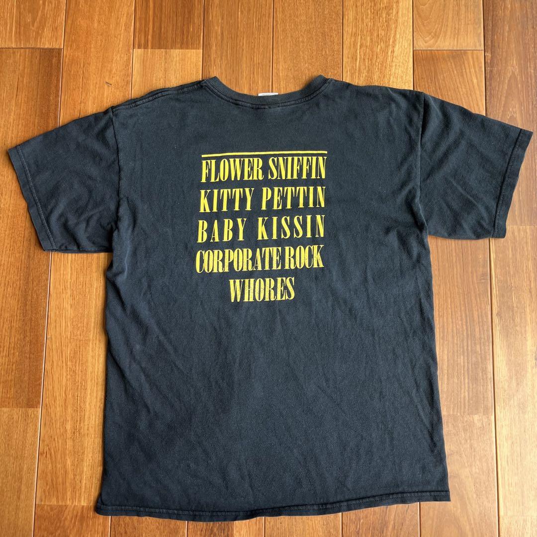 Vintage Nirvana 1992 Smiley Face Gray & Yellow Gildan Tag T