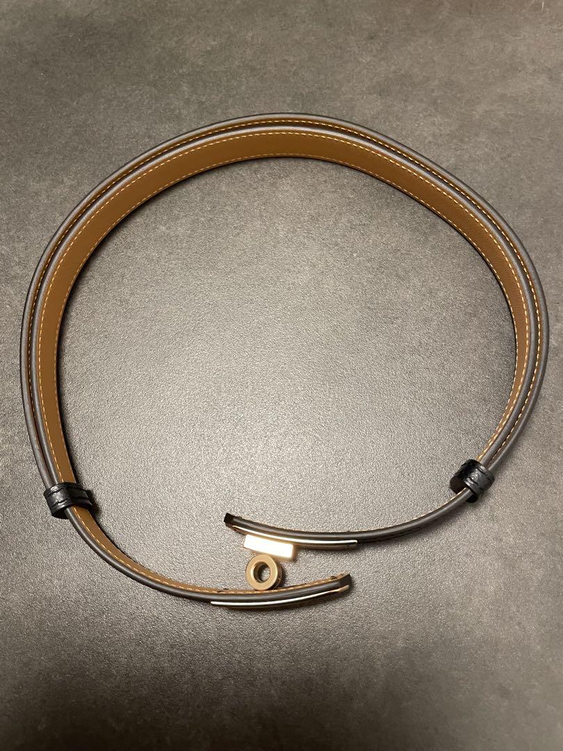 HERMES エルメス　ケリーベルト　ピンクゴールド