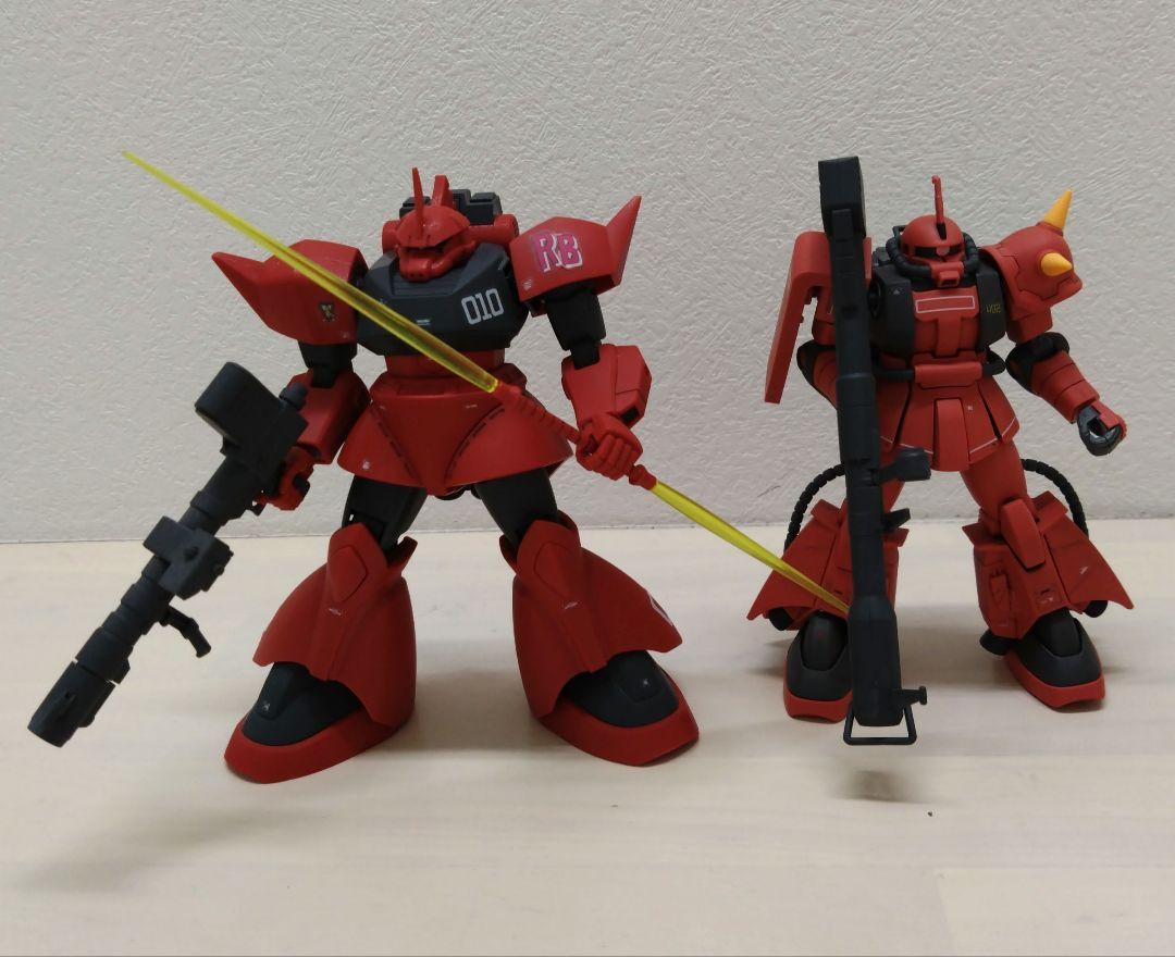 HG ジョニーライデン専用ゲルググ、ザクの２体セットロボット