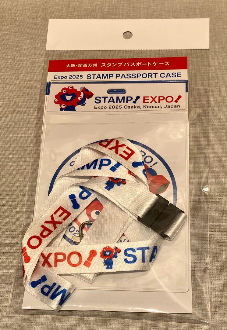 Expo 2025 「スタンプパスポートケース」大阪関西万博 ネック