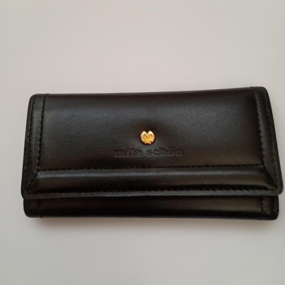 mila schon ブラック キーケース 5連キーリング目立った傷や汚れなし