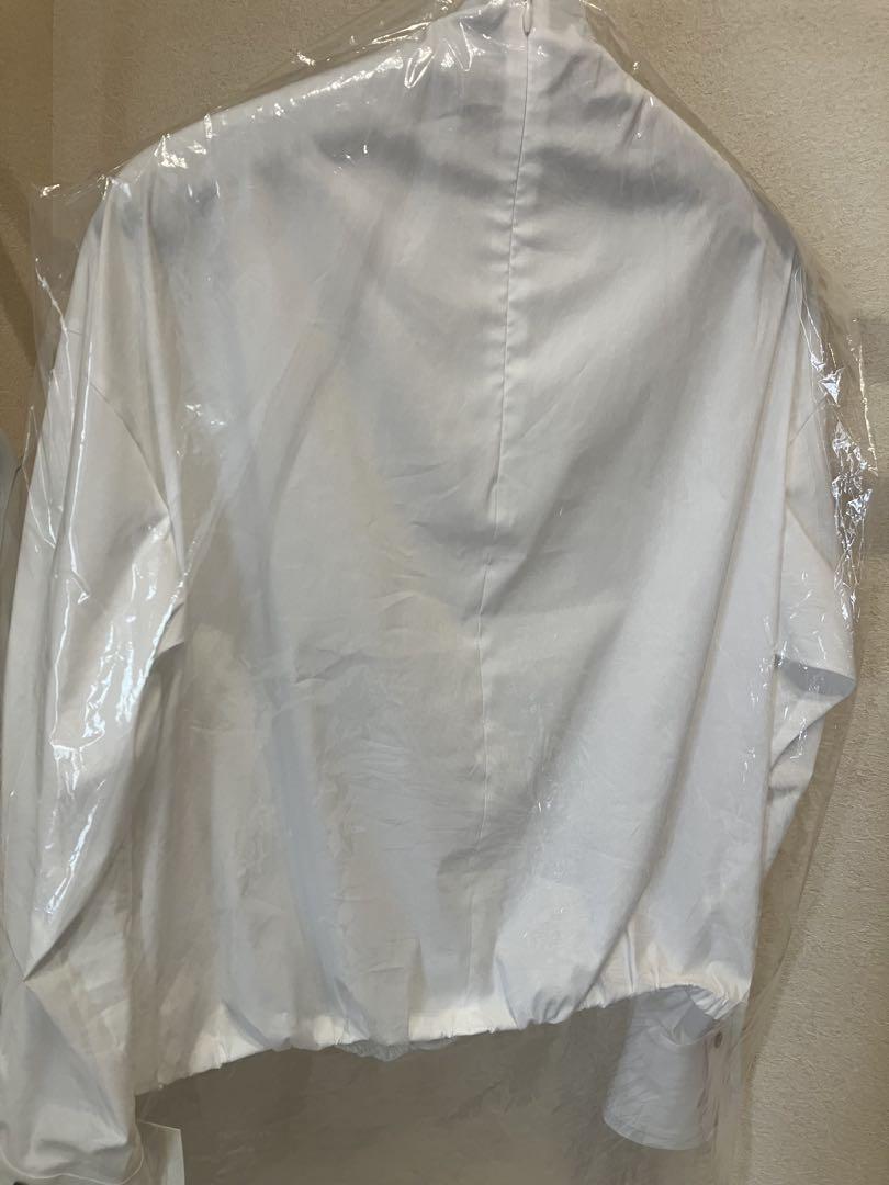 【新品】deres Natalie/bottleneck drapeblouse