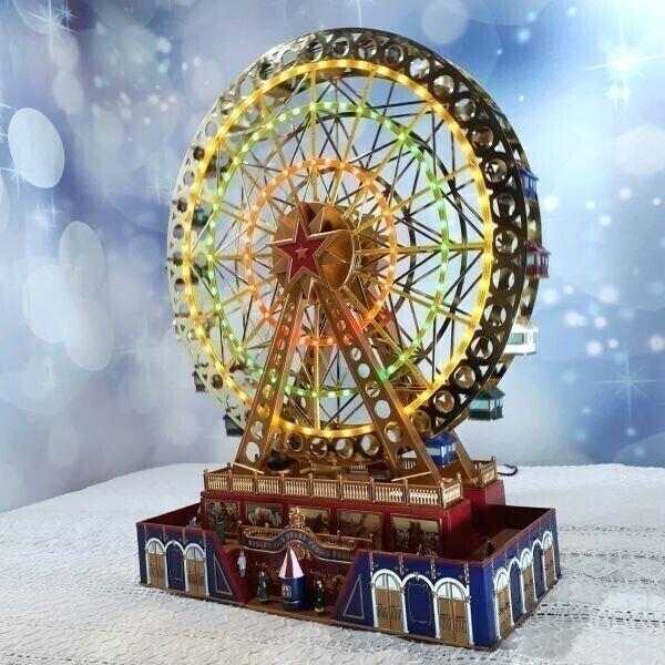新品 ミスター クリスマス 観覧車オルゴール レトロ メーカー直購入 動作確認済