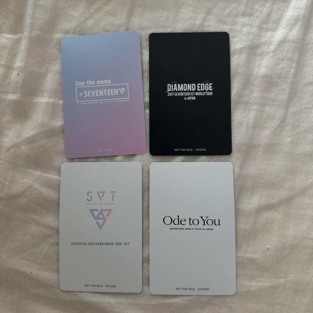 seventeen トレカ　dvd セット