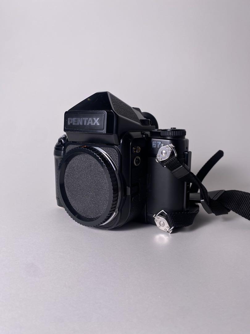 PENTAX 67Ⅱ+レンズ2本+Portra400 10本+ネックストラップ Pentax 67 camera straps | leather camera straps | pentax 67