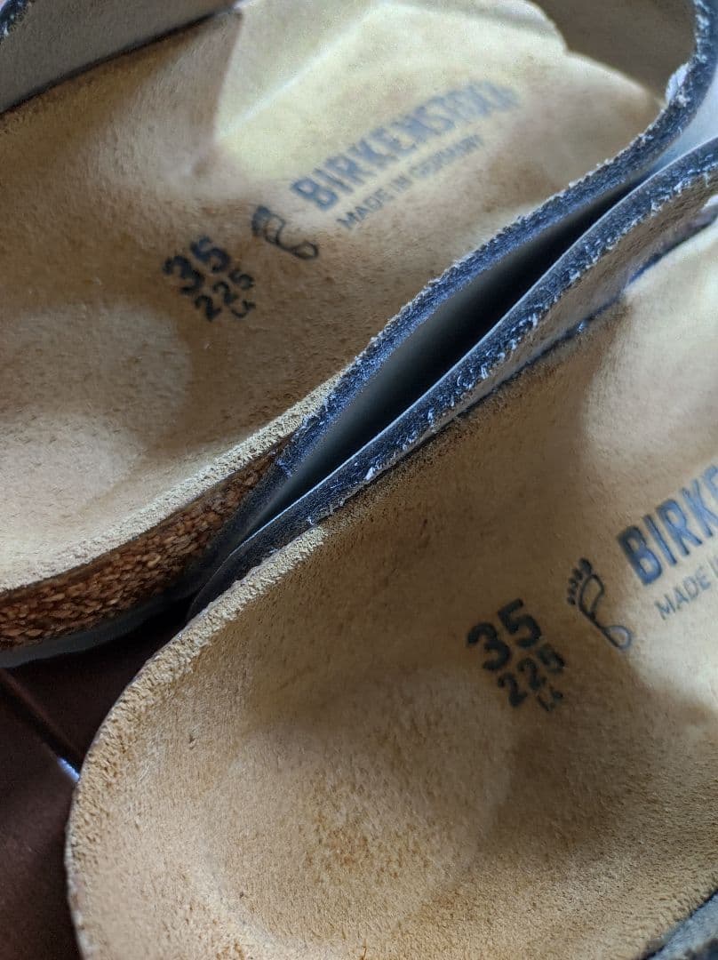 Birkenstock グレー サンダル 35