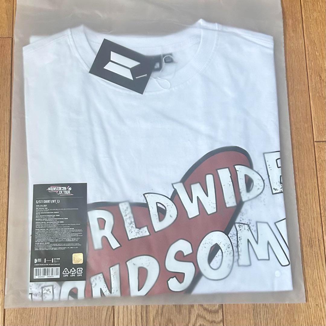 新品 BTS JIN RUNSEOKJIN_EP.TOUR 韓国 Tシャツ　L BTS JIN - 'RUNSEOKJIN_EP.TOUR' Merch – SEOUL TERRACE