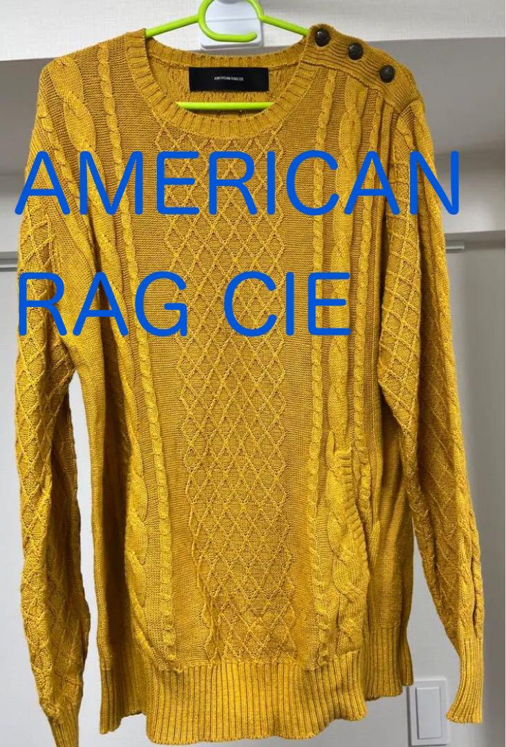 SALE！AMERICAN RAG CIE（アメリカンラグシー）ニットマスタード