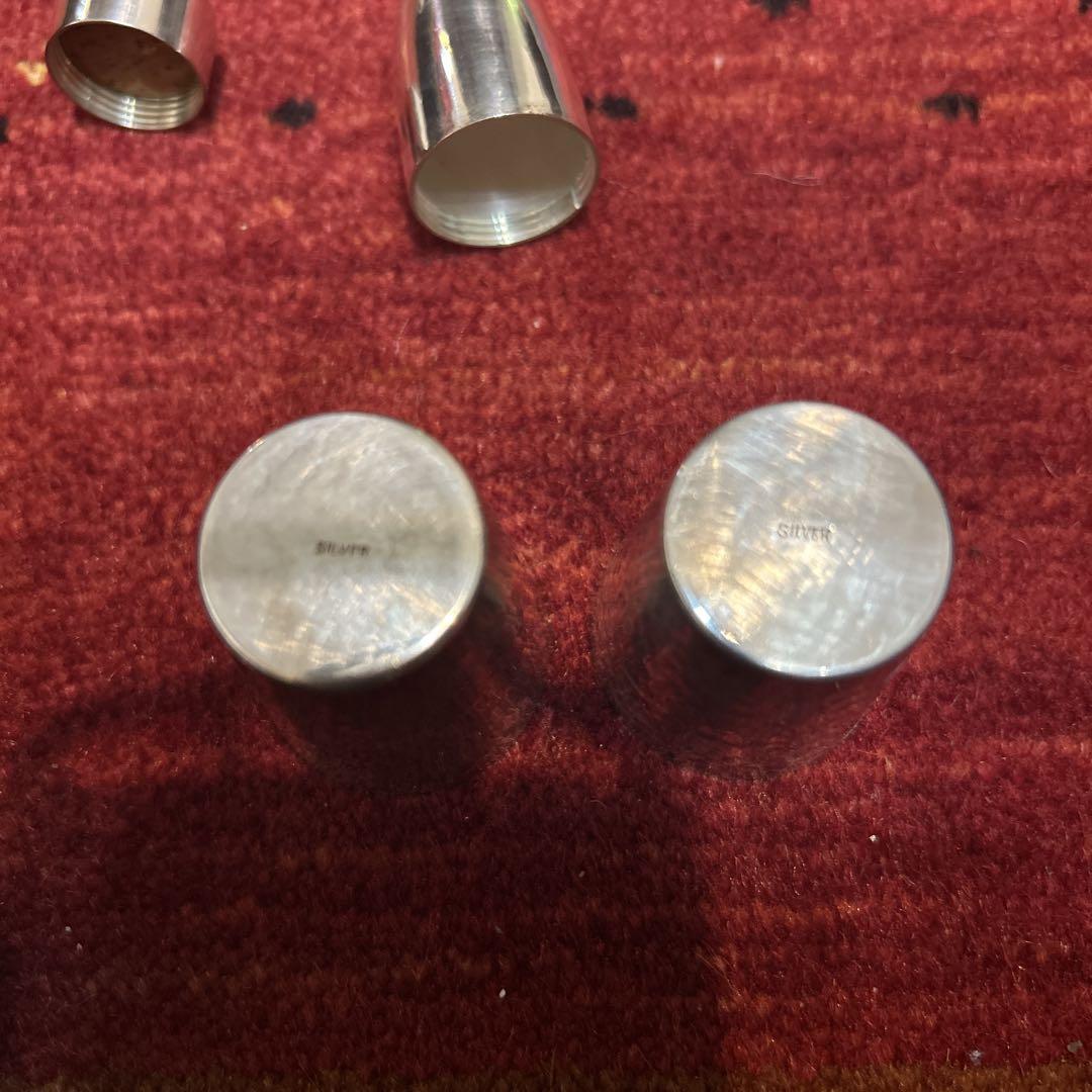 SILVER 刻印 シルバー 銀製 スキットル ウィスキーボトル 重さ189g 逸品】 刻印 SILVER シルバー 重さ189g ウィスキーボトル