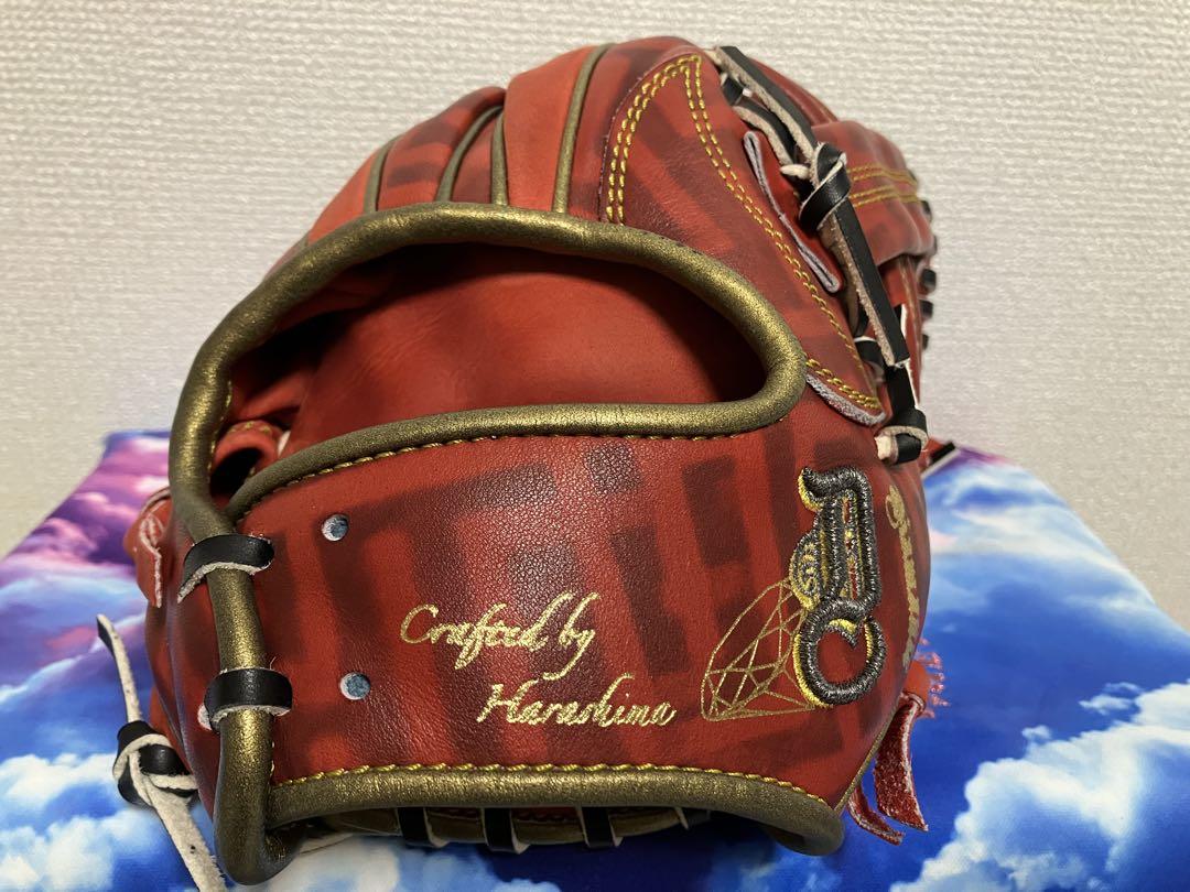 豊富な商品から Diamante ディアマンテ 硬式グラブ 内野手 水揉み型付け 極美品 グローブ