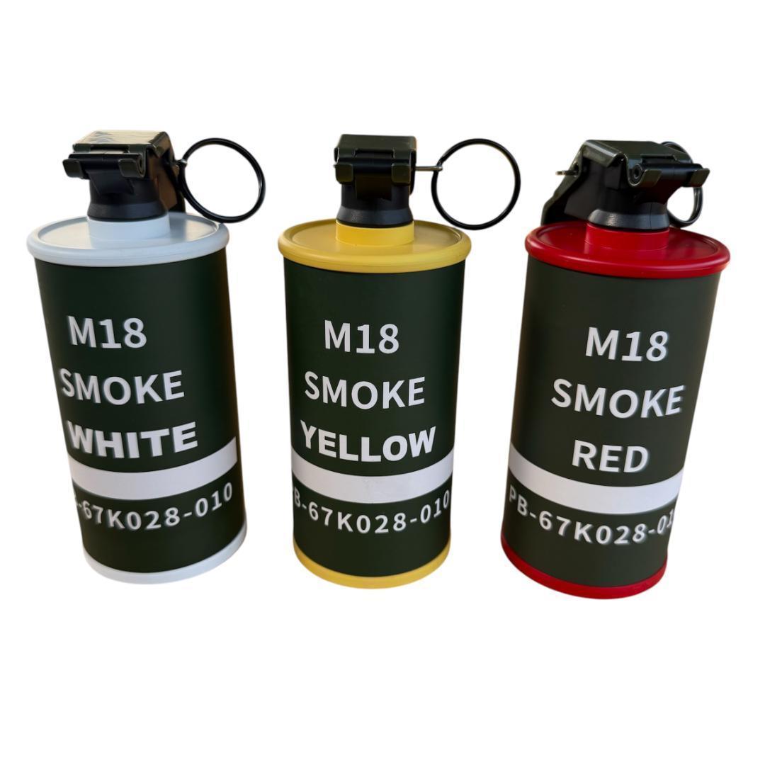 【H123】（３色セット）M18 スモーク グレネード SMOKE MOLLE