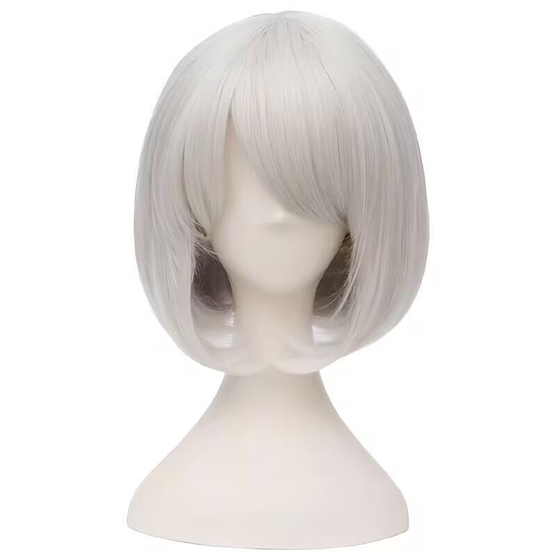 ニーア オートマタ 風 2B コスプレ 衣装 ウィッグ XXL