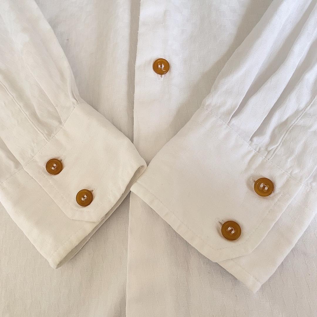 Vivienne Westwood MANドビー織り長袖 シャツ オーブ刺繍 Vivienne Westwood MANドビー織り長袖 シャツ オーブ刺繍
