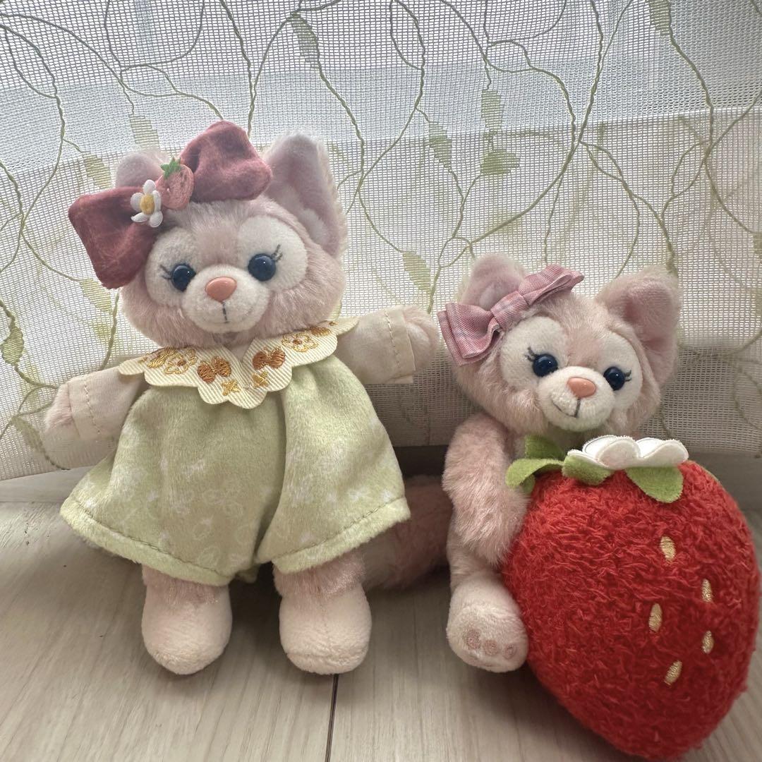 ディズニーシー リーナベルぬいぐるみバッジ ハートフェルト