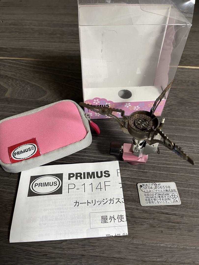 限定品 プリムス P-114F ナノストーブ SAKURA サクラカラー