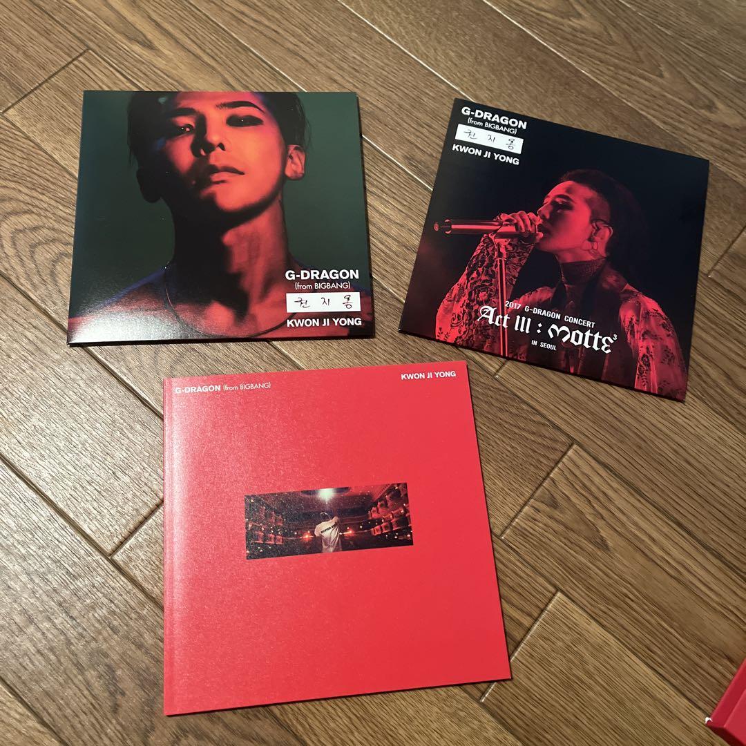 その他 G-DRAGON KWON JI YONG CD+2DVD
