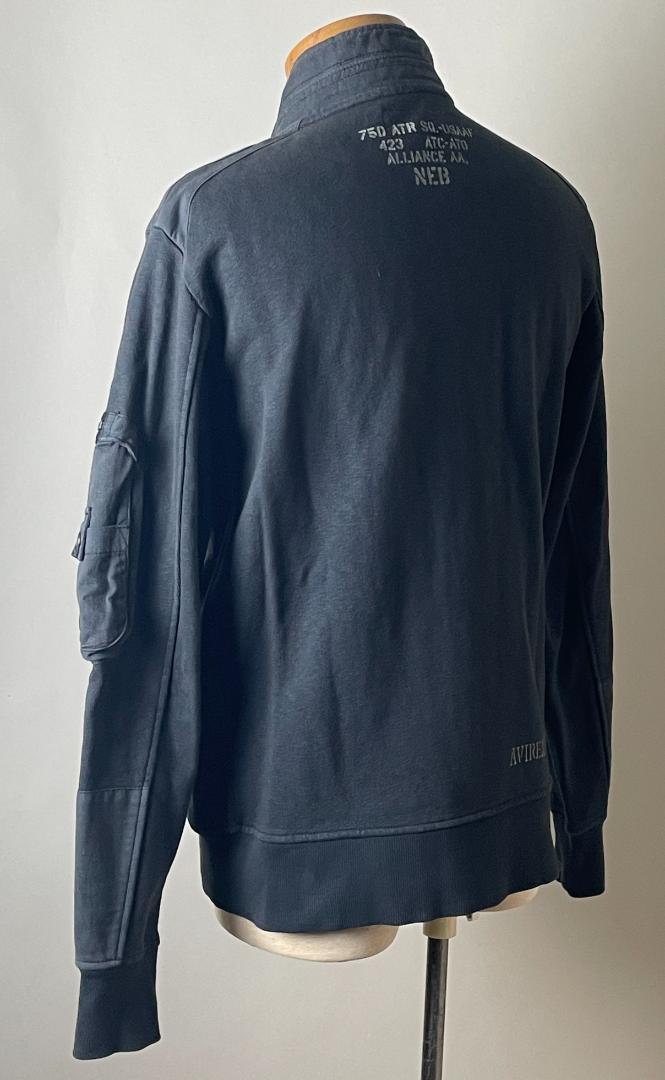 ★並品 国内正規品 AVIREX アヴィレックス スウェット ジャケット M