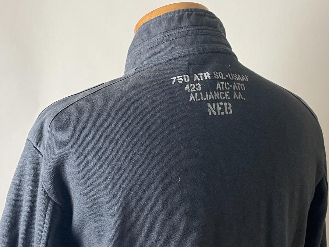 ★並品 国内正規品 AVIREX アヴィレックス スウェット ジャケット M