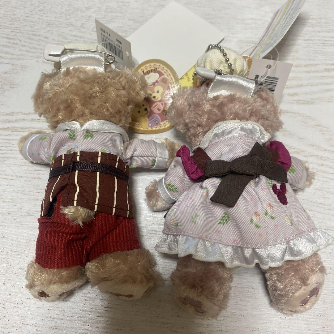 ダッフィー ぬいぐるみ バッジ キーホルダー バレンタイン