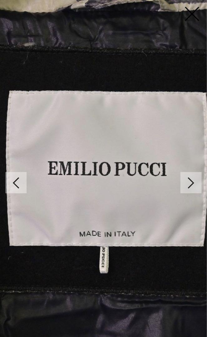【定価20万】EMILIO PUCCI アニマルプリント ダウンジャケット