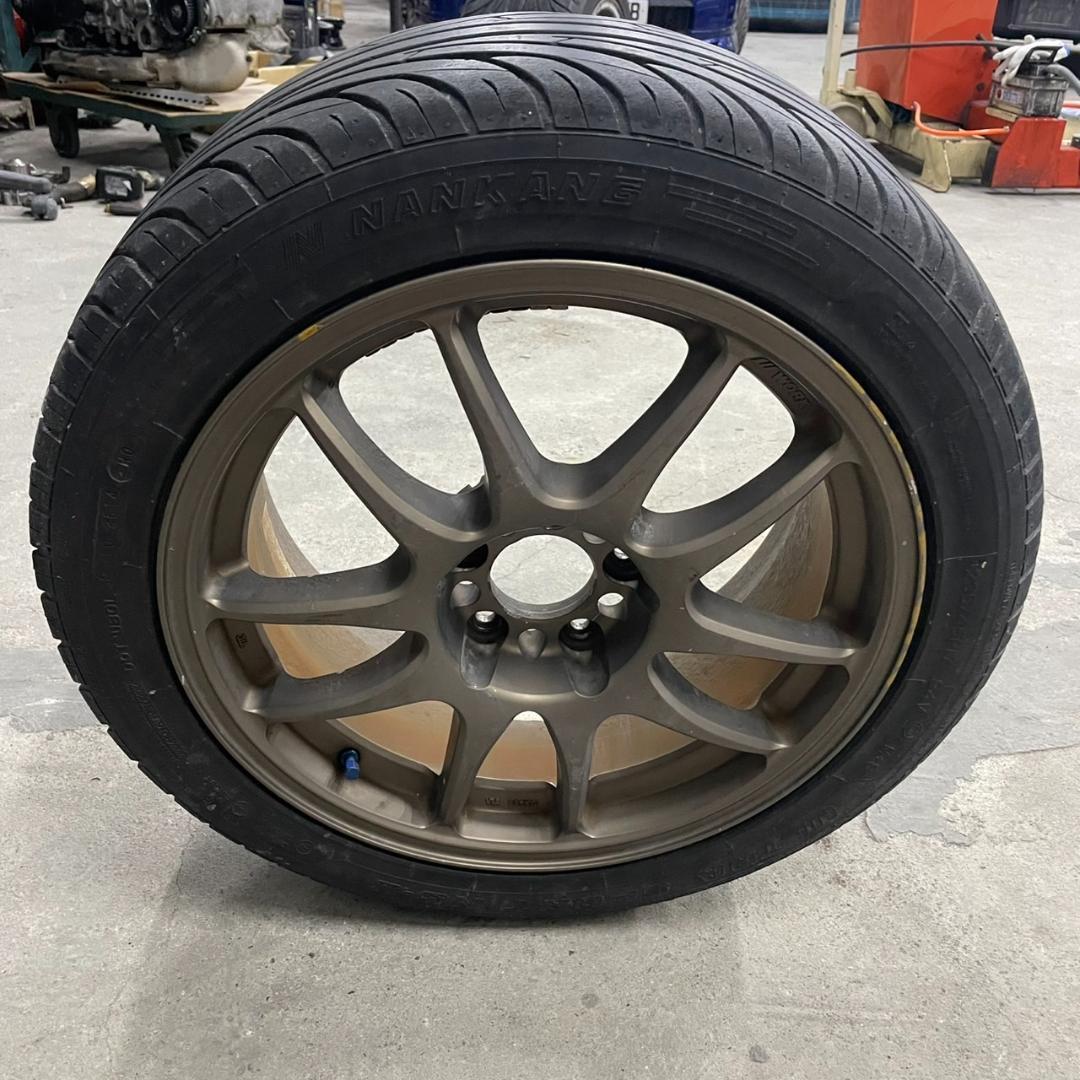 ワークエモーション CR kai 1本　17インチ8J　5穴　PCD114.30