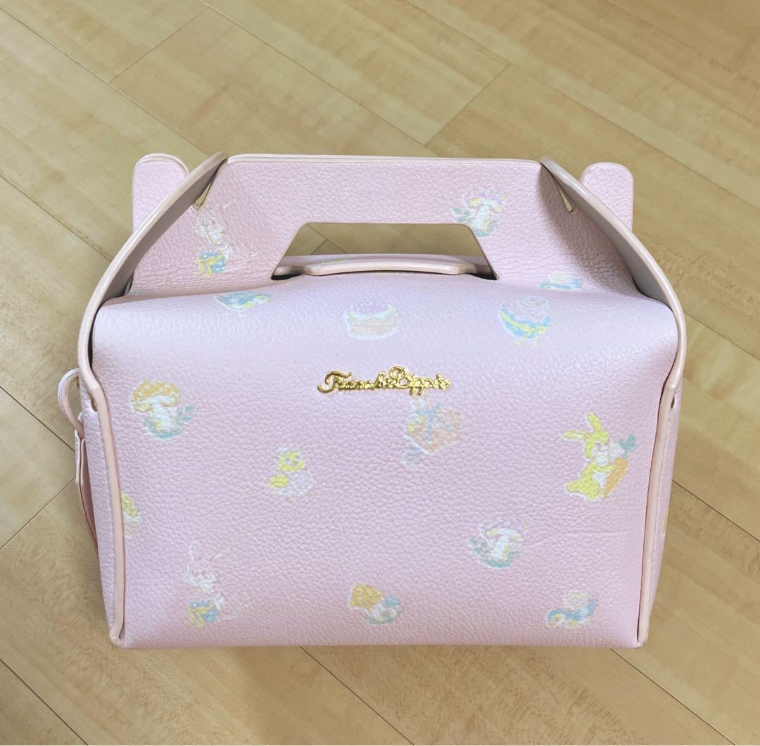 フランシュリッペ♡ケーキバッグ♡箱型♡ イースター柄♡ピンク