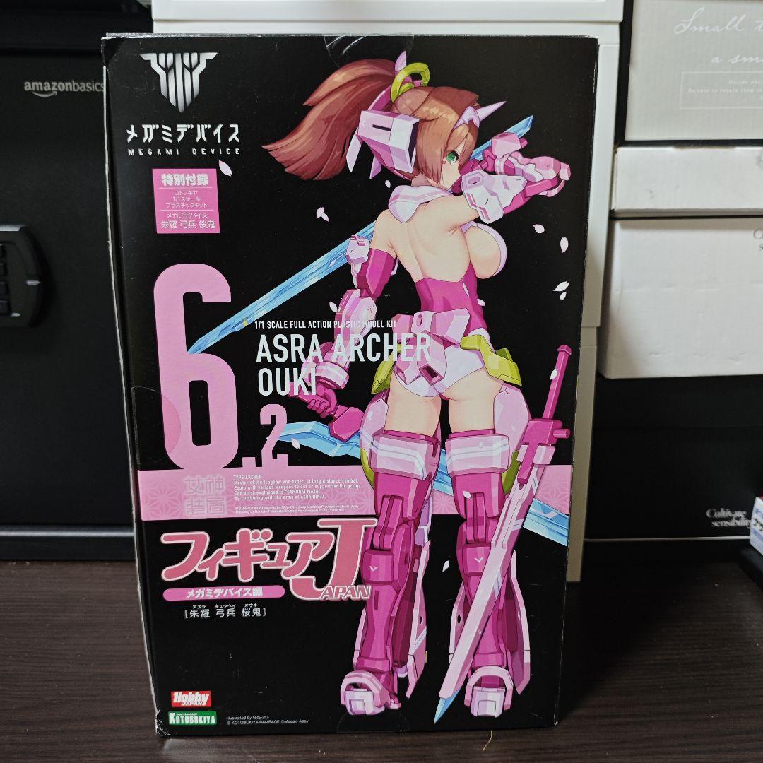 ＜未組立・完品＞フィギュアJAPAN「メガミデバイス編」朱羅　弓兵　桜鬼 フィギュアJAPAN「メガミデバイス編」 (フィギュアジャパン) |本