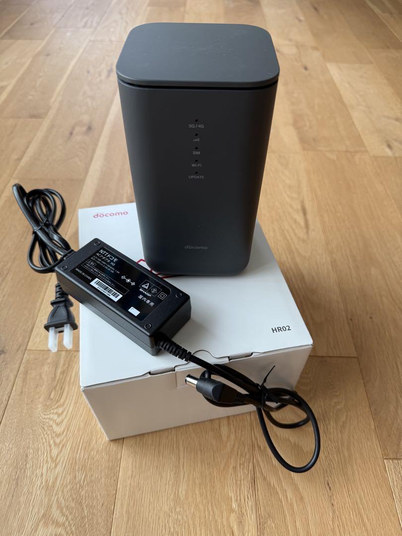 docomo home5G HR02 ドコモ wi-if ホームルーター最新型