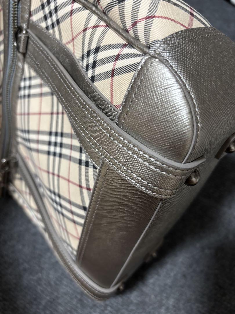 BURBERRY チェック柄ショルダーバッグ