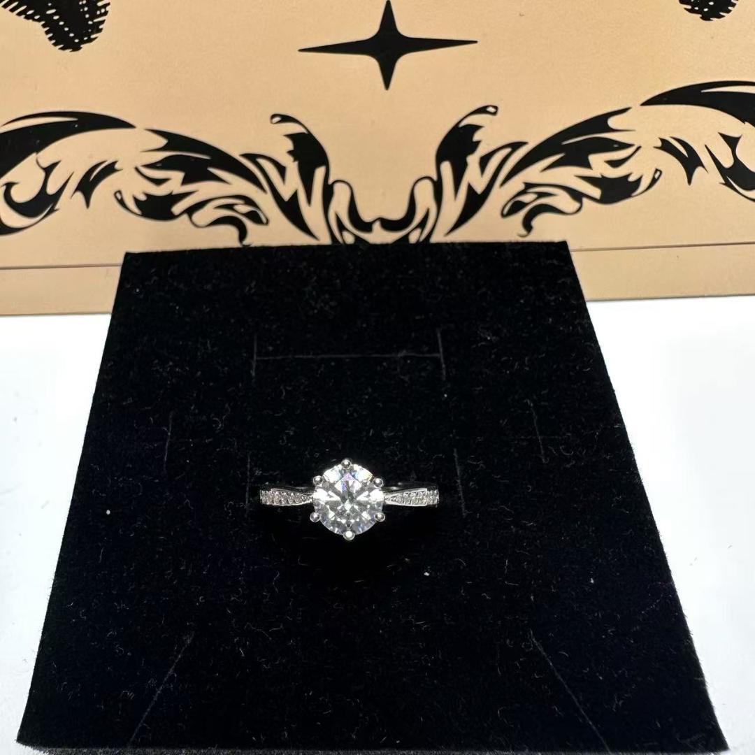 1CT ユニークスタイル AU750 K18 ゴールドリング